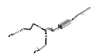 2022-2023 Chevrolet Silverado 1500 ZR2-GMC Sierra 1500 AT4X Cat-Back Exhaust System, S-Type, Chrome Tips - Apollo Off-Road