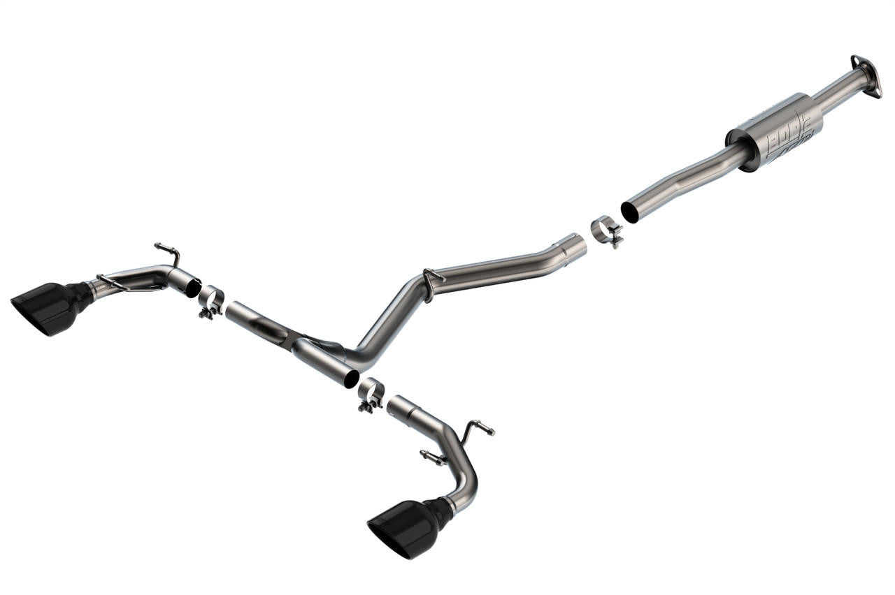 2022-2023 Subaru BRZ-Toyota 86 Cat-Back Exhaust System, ATAK, Black Chrome Tips - Apollo Off-Road