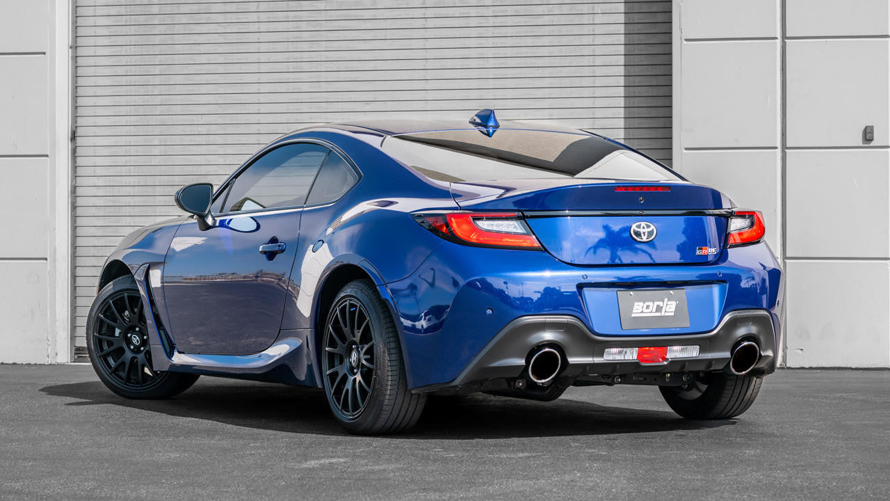2022-2023 Subaru BRZ-Toyota 86 Cat-Back Exhaust System, S-Type, Chrome Tips - Apollo Off-Road