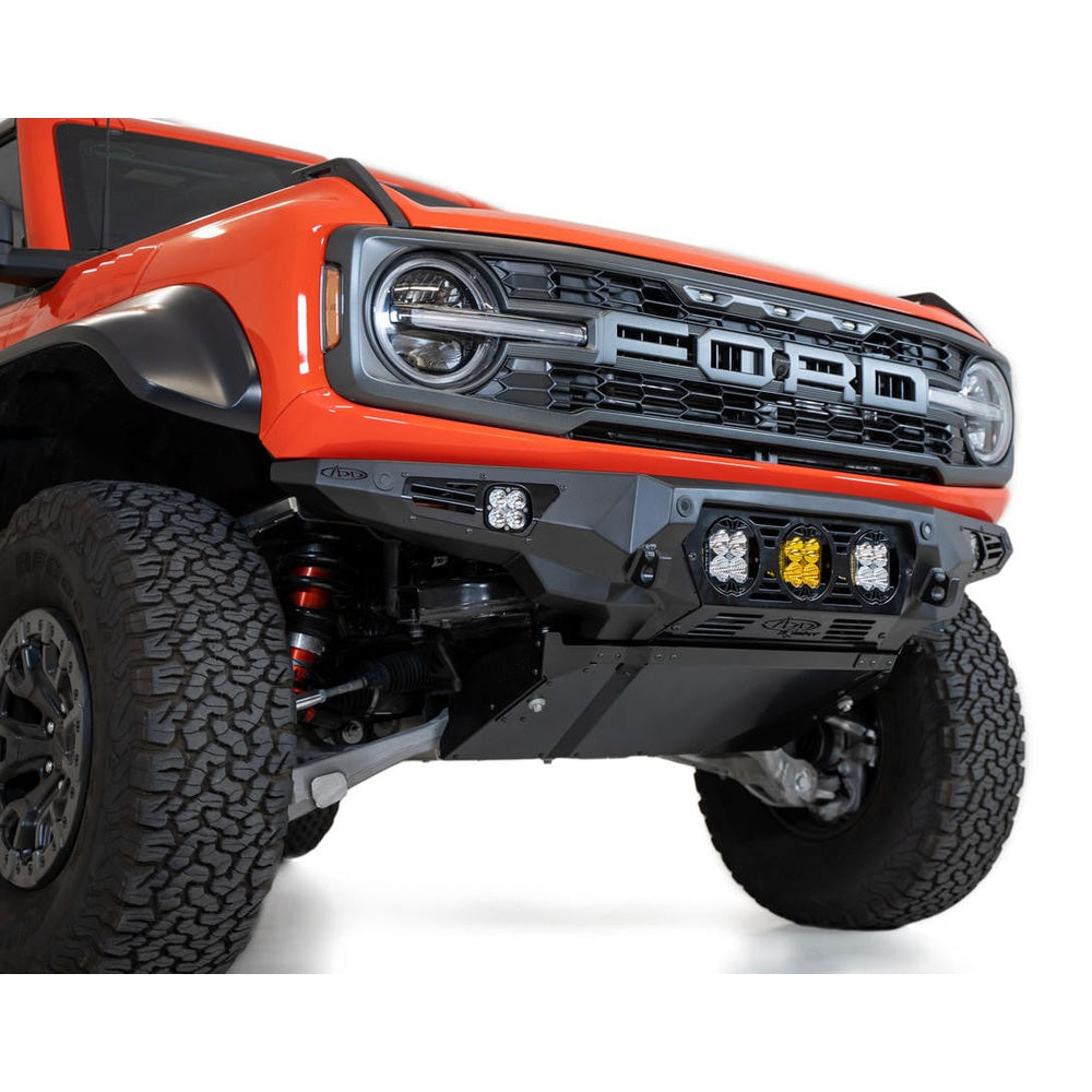 2022+ Ford Bronco Raptor Bomber Front Bumper (Baja) - Apollo Off-Road