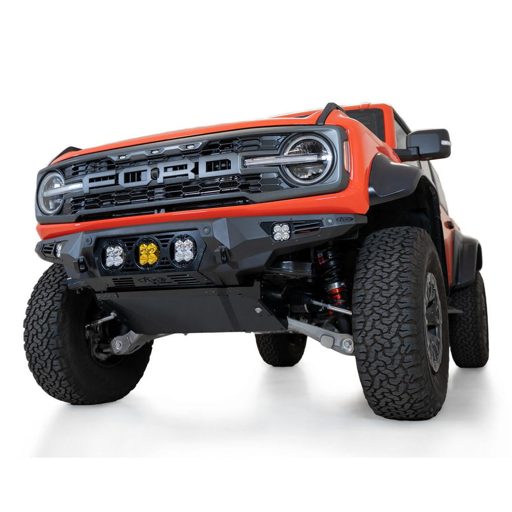 2022+ Ford Bronco Raptor Bomber Front Bumper (Baja) - Apollo Off-Road