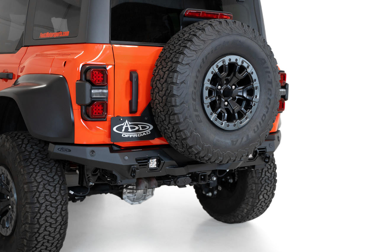 2022+ Ford Bronco Raptor Bomber Rear Bumper - Apollo Off-Road