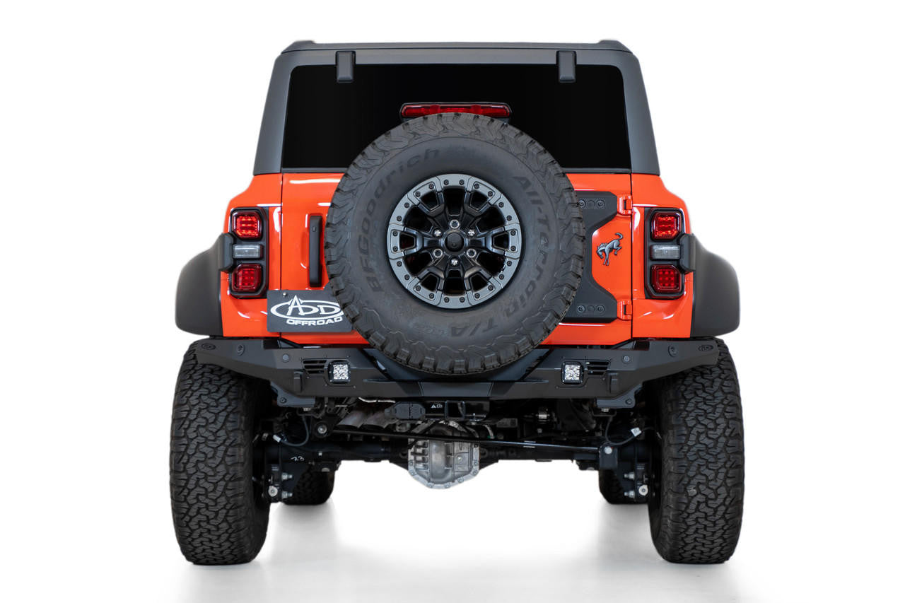 2022+ Ford Bronco Raptor Bomber Rear Bumper - Apollo Off-Road