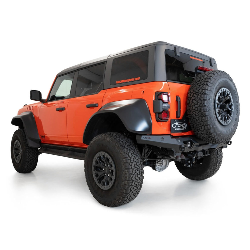 2022+ Ford Bronco Raptor Bomber Rear Bumper - Apollo Off-Road