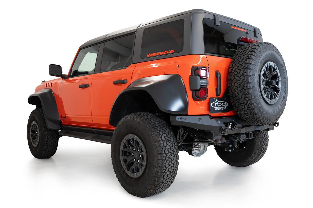 2022+ Ford Bronco Raptor Bomber Rear Bumper - Apollo Off-Road