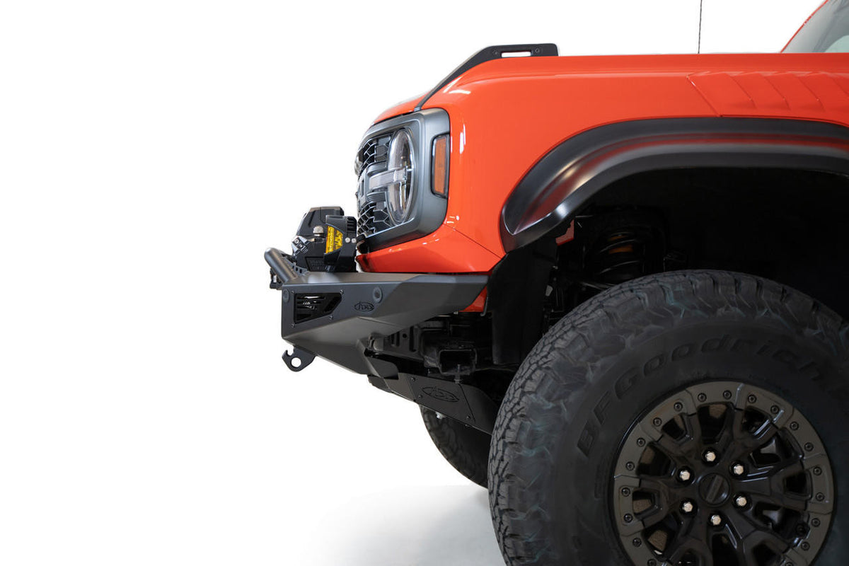2022+ Ford Bronco Raptor Rock Fighter Winch Front Bumper - Apollo Off-Road