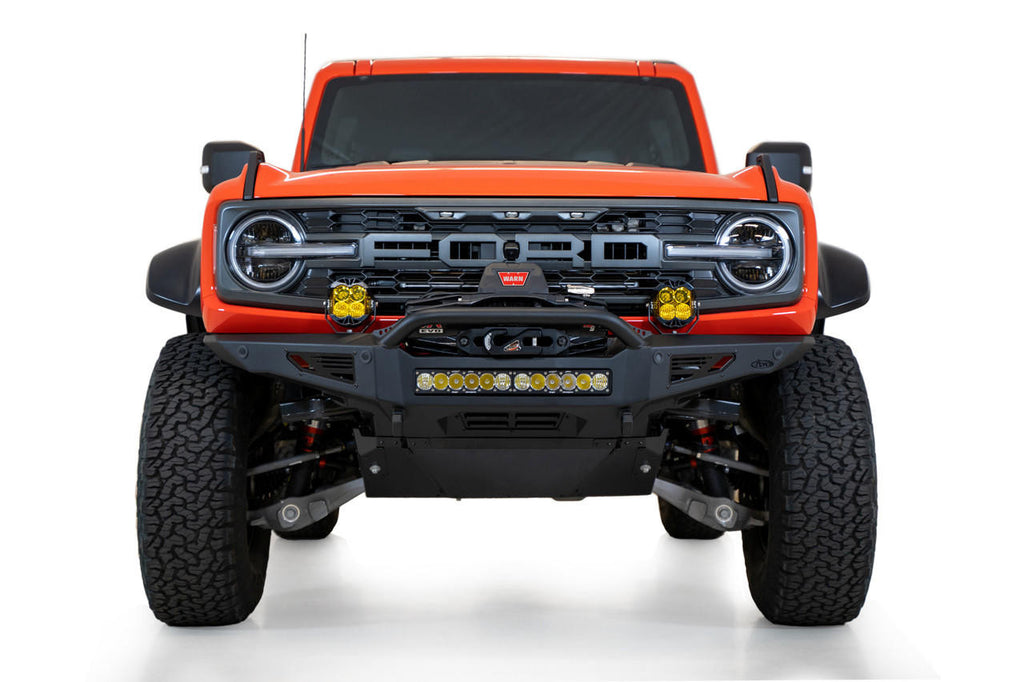 2022+ Ford Bronco Raptor Rock Fighter Winch Front Bumper - Apollo Off-Road