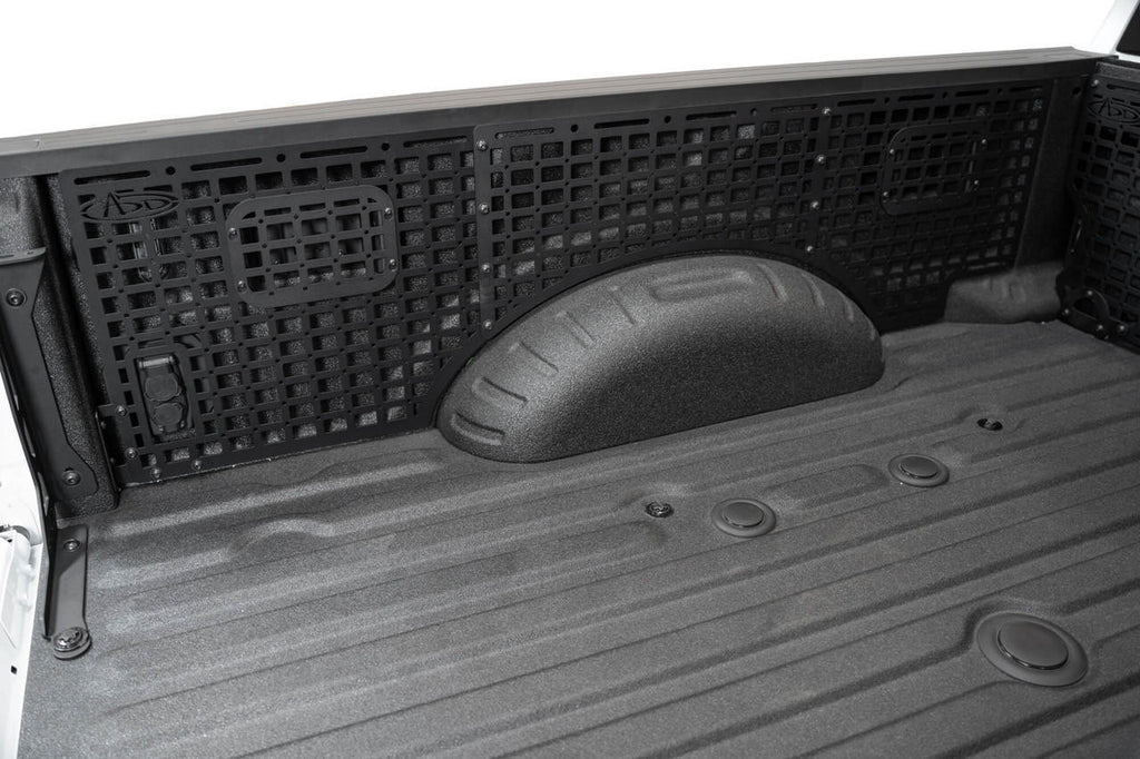 2023+ Ford Super Duty Bed Side Molle Panels, Driver Full Kit - Apollo Off-Road