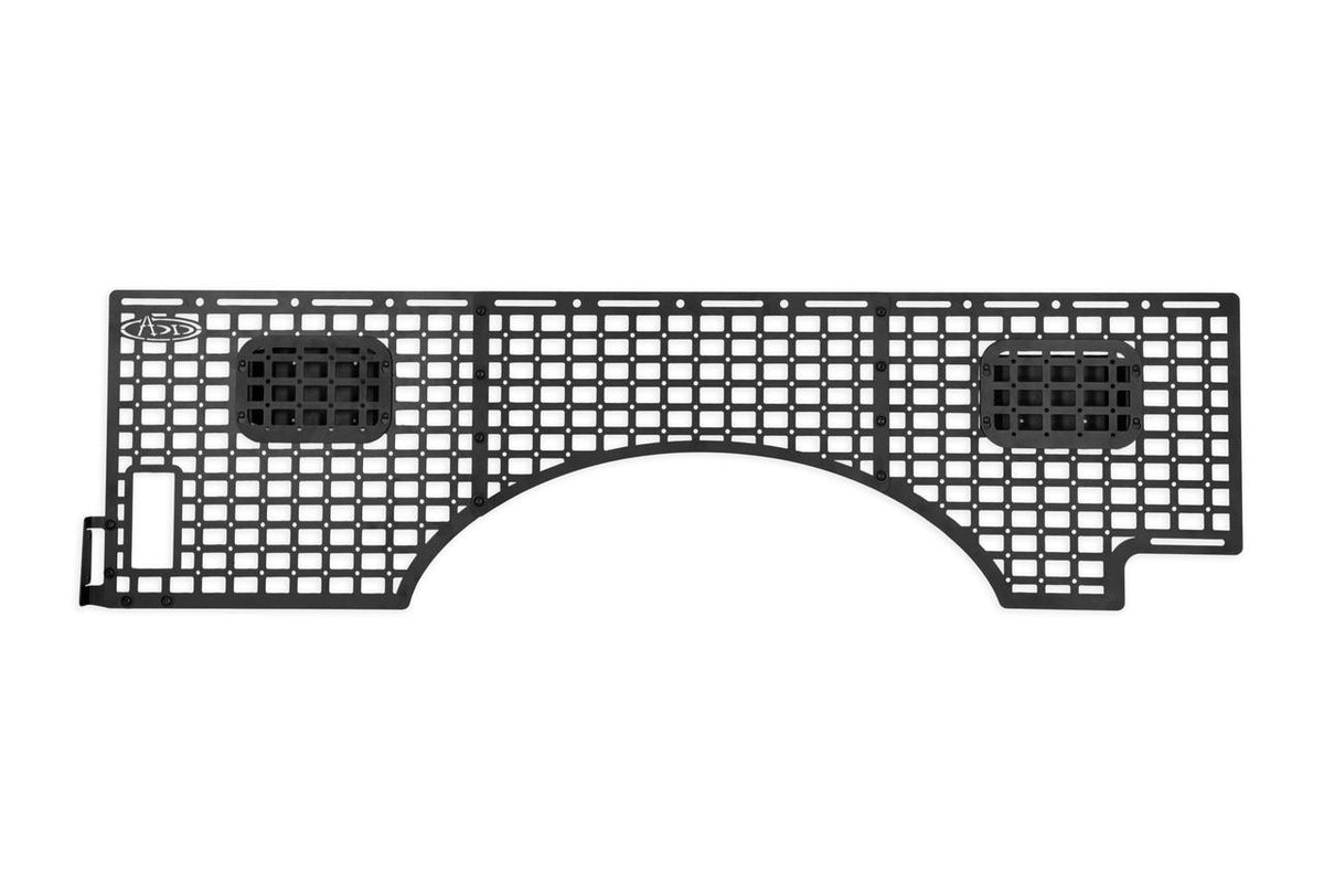 2023+ Ford Super Duty Bed Side Molle Panels, Driver Full Kit - Apollo Off-Road