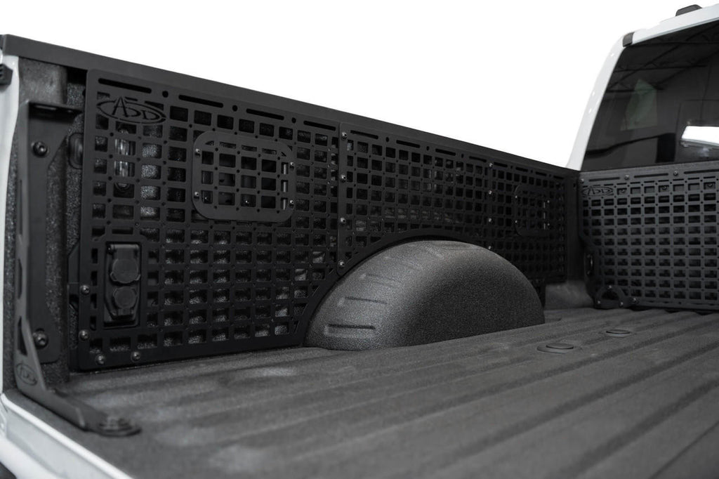 2023+ Ford Super Duty Bed Side Molle Panels, Driver Full Kit - Apollo Off-Road