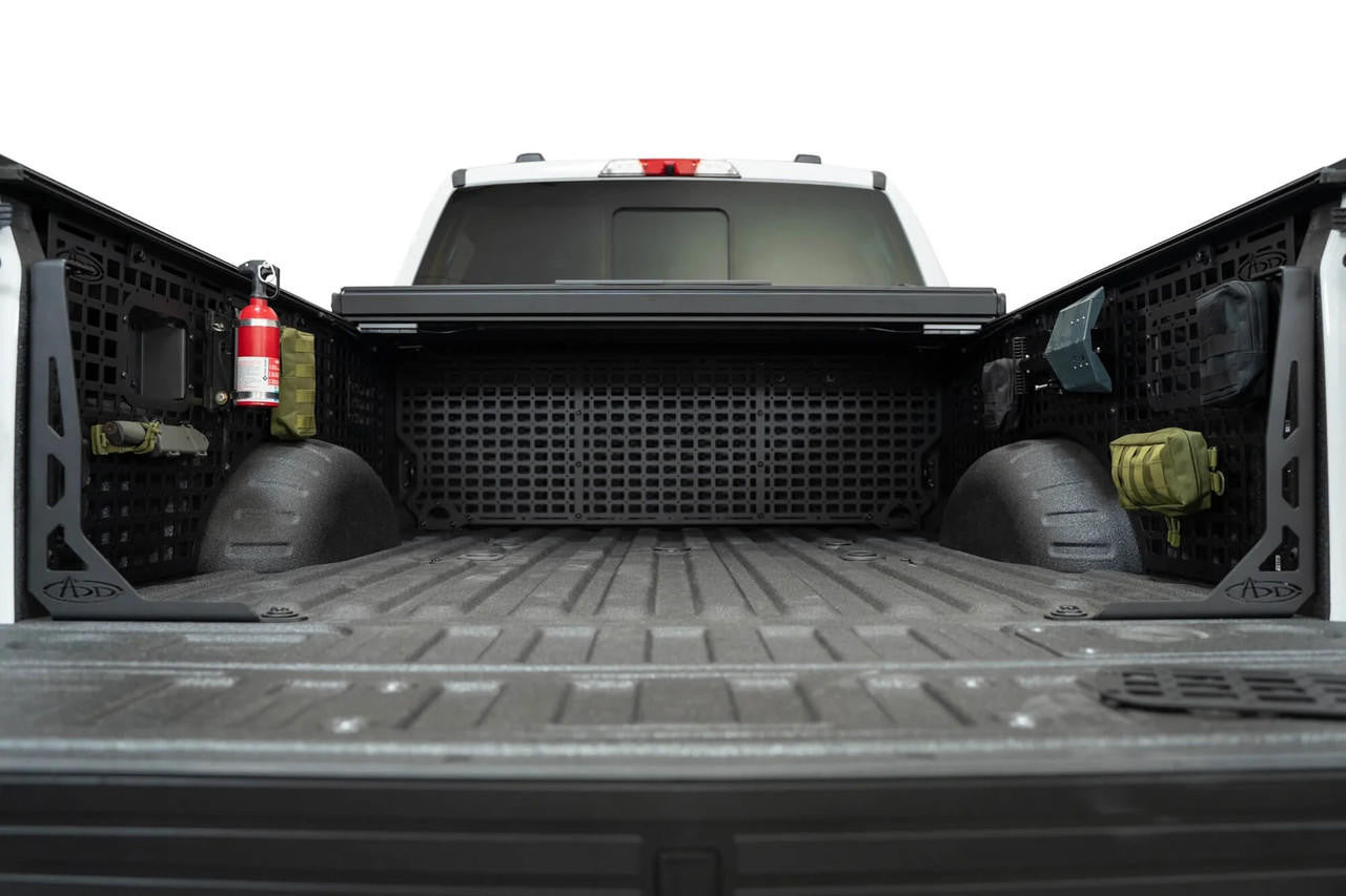 2023+ Ford Super Duty Bed Side Molle Panels, Passenger Front Panel - Apollo Off-Road