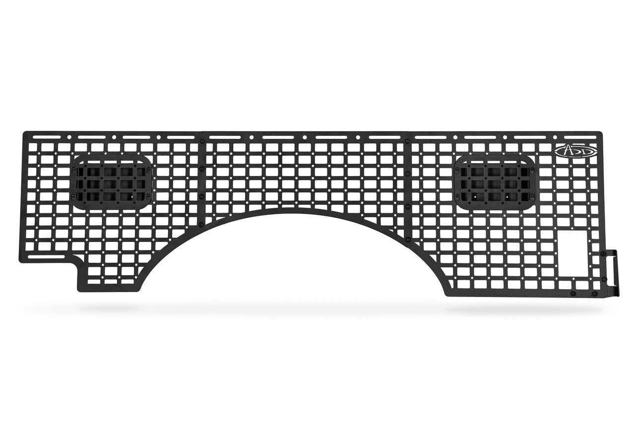 2023+ Ford Super Duty Bed Side Molle Panels, Passenger Full Kit - Apollo Off-Road