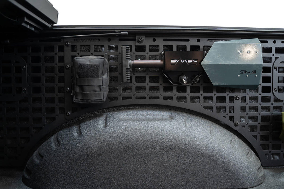 2023+ Ford Super Duty Bed Side Molle Panels, Passenger Full Kit - Apollo Off-Road