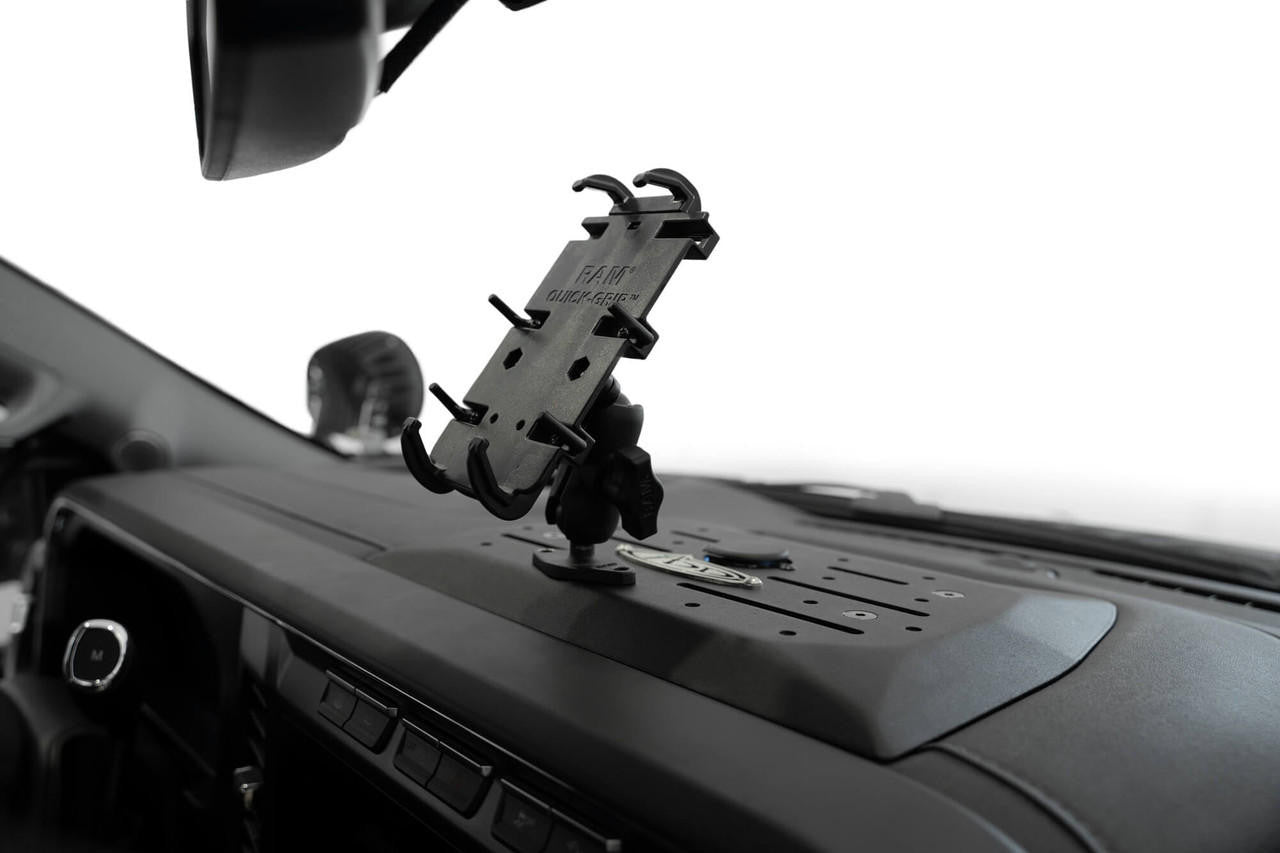 2023+ Ford Super Duty Digital Device Dash Mount - Apollo Off-Road