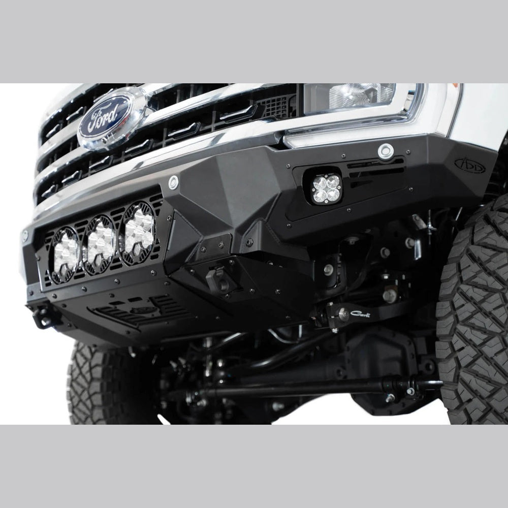 2023+ Ford Super Duty F-250-F-350 Bomber Front Bumper (Baja) - Apollo Off-Road