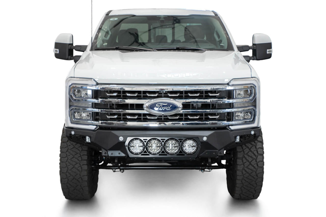 2023+ Ford Super Duty F-250-F-350 Bomber Front Bumper (Rigid) - Apollo Off-Road