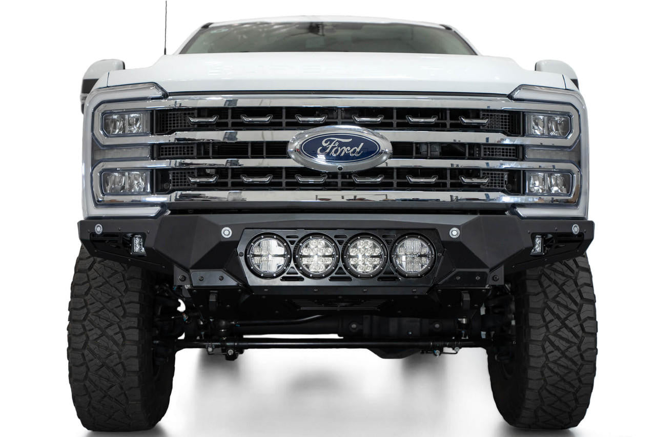 2023+ Ford Super Duty F-250-F-350 Bomber Front Bumper (Rigid) - Apollo Off-Road
