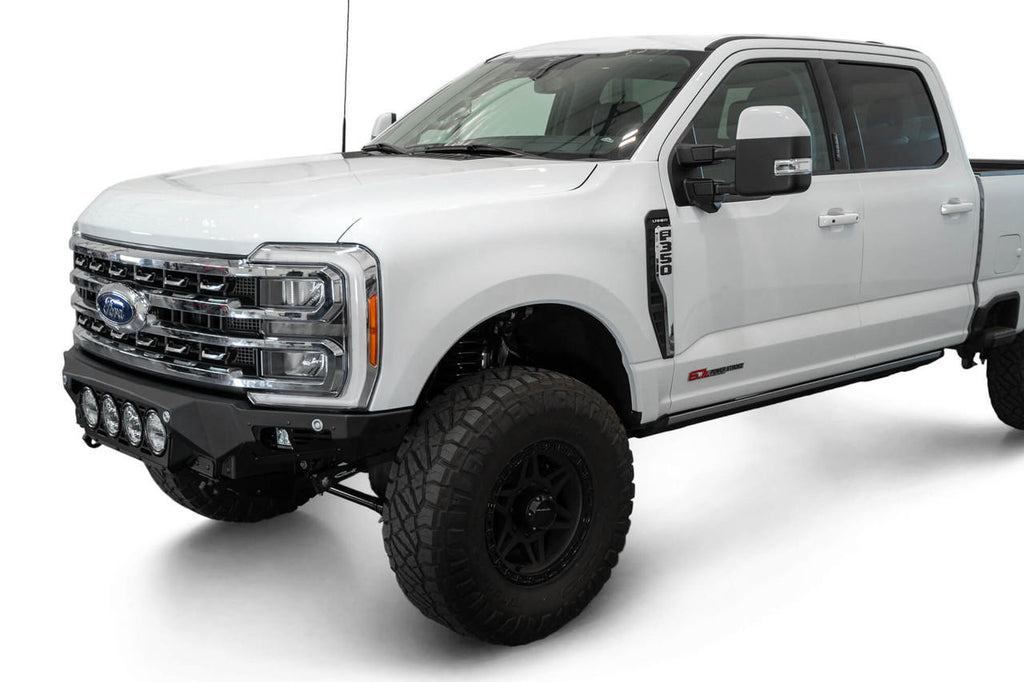 2023+ Ford Super Duty F-250-F-350 Bomber Front Bumper (Rigid) - Apollo Off-Road