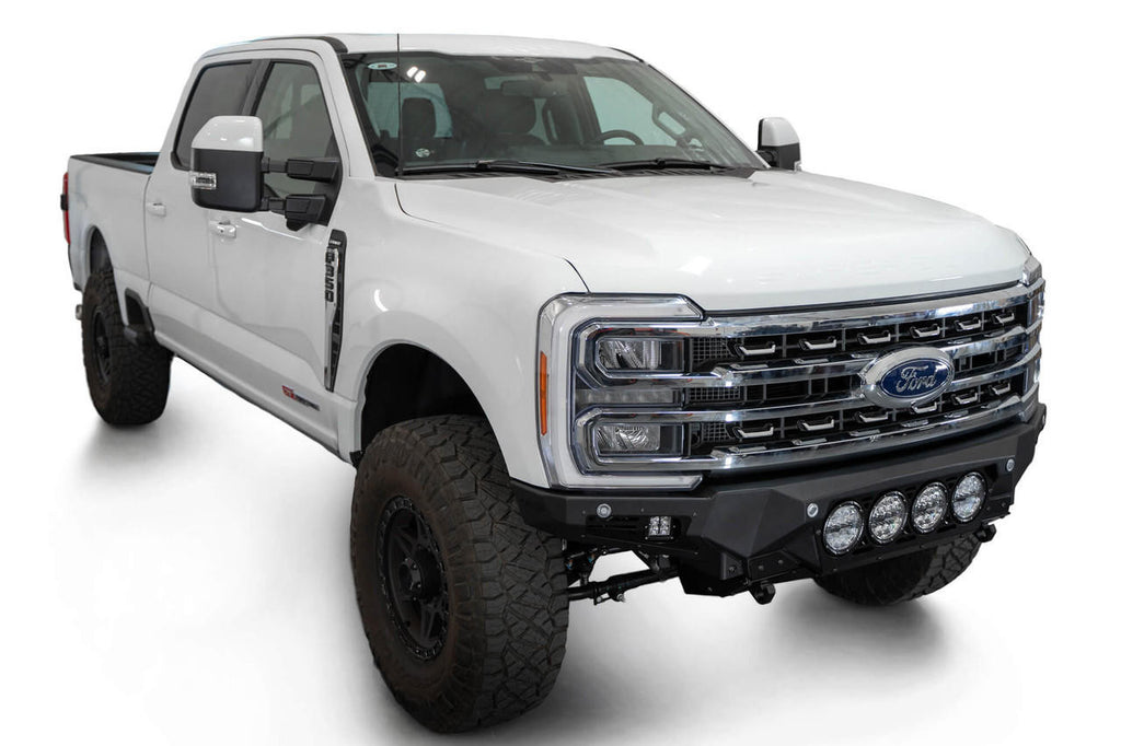 2023+ Ford Super Duty F-250-F-350 Bomber Front Bumper (Rigid) - Apollo Off-Road