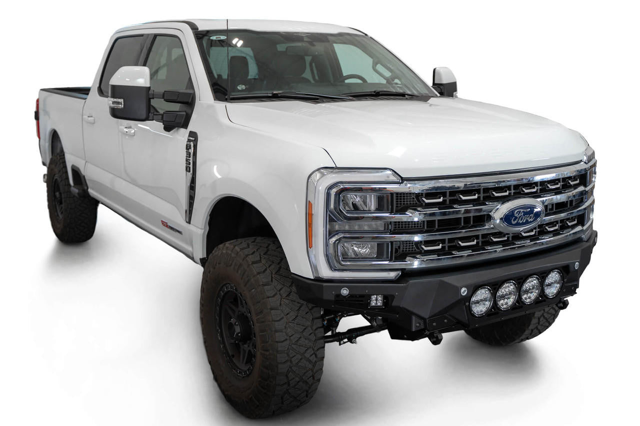 2023+ Ford Super Duty F-250-F-350 Bomber Front Bumper (Rigid) - Apollo Off-Road