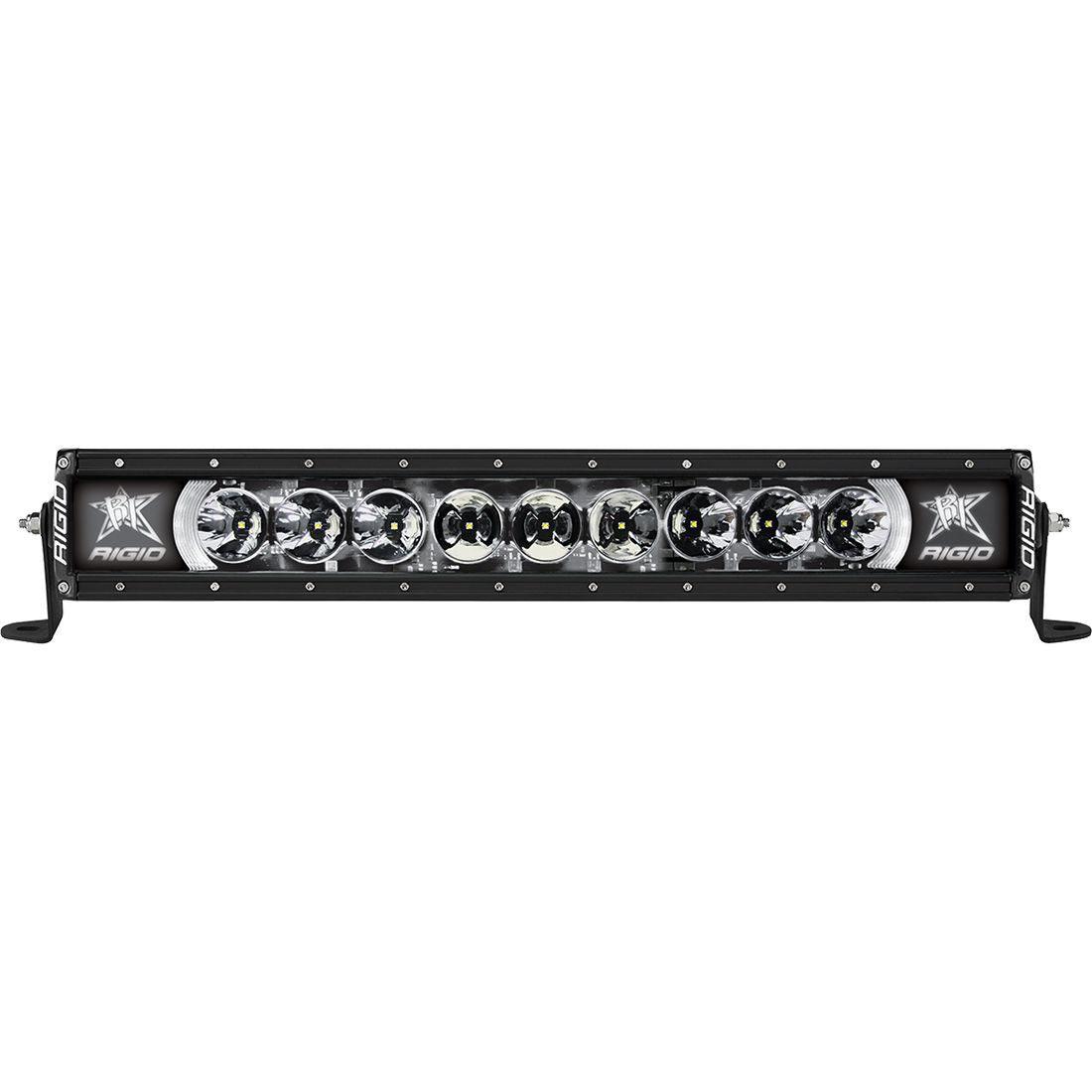 RIGID Industries Radiance Plus LED Light Bar, Broad-Spot Optic, 20Inch With White Backlight - Apollo Optics