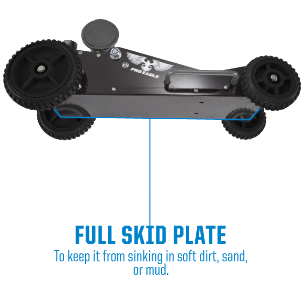 3 Ton Big Wheel Off Road Jack "Kratos" - Apollo Off-Road