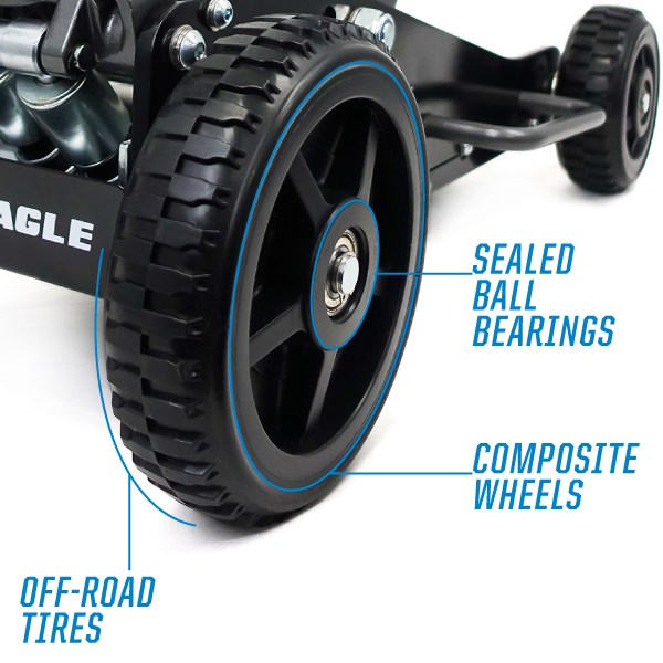 3 Ton Big Wheel Off Road Jack "Kratos" - Apollo Off-Road
