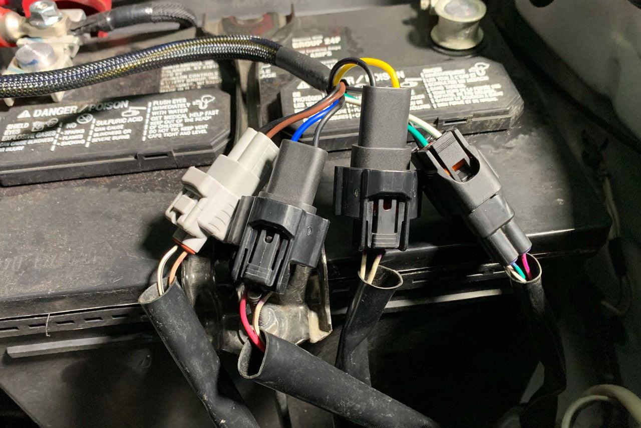 Morimoto Conversion Harness: Tacoma OEM LED Headlights (16-20) - Apollo Optics
