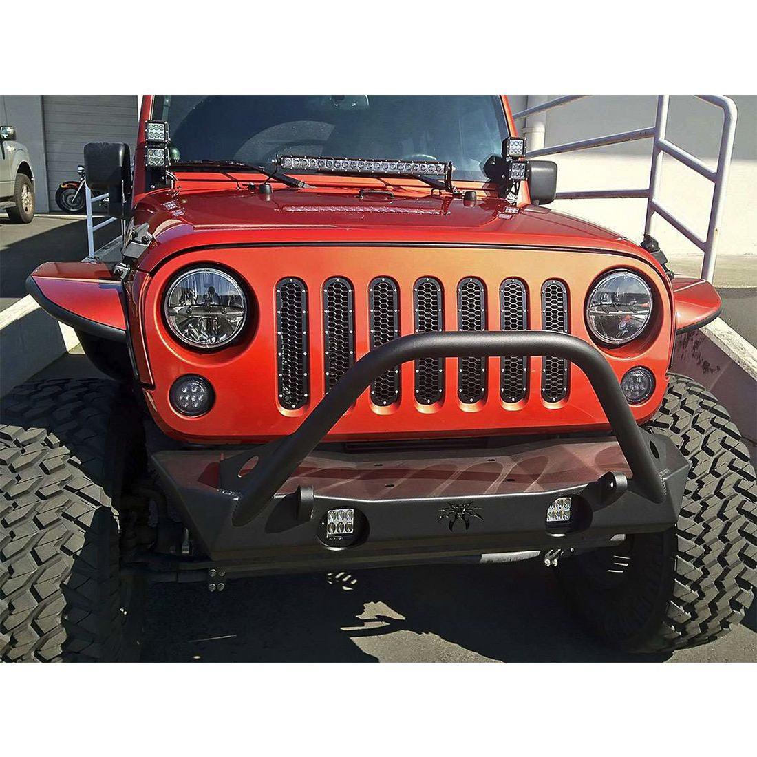 RIGID Industries 2007-2015 Jeep JK A-Pillar Mount, Fits 4 D-Series or Radiance LED Lights - Apollo Optics