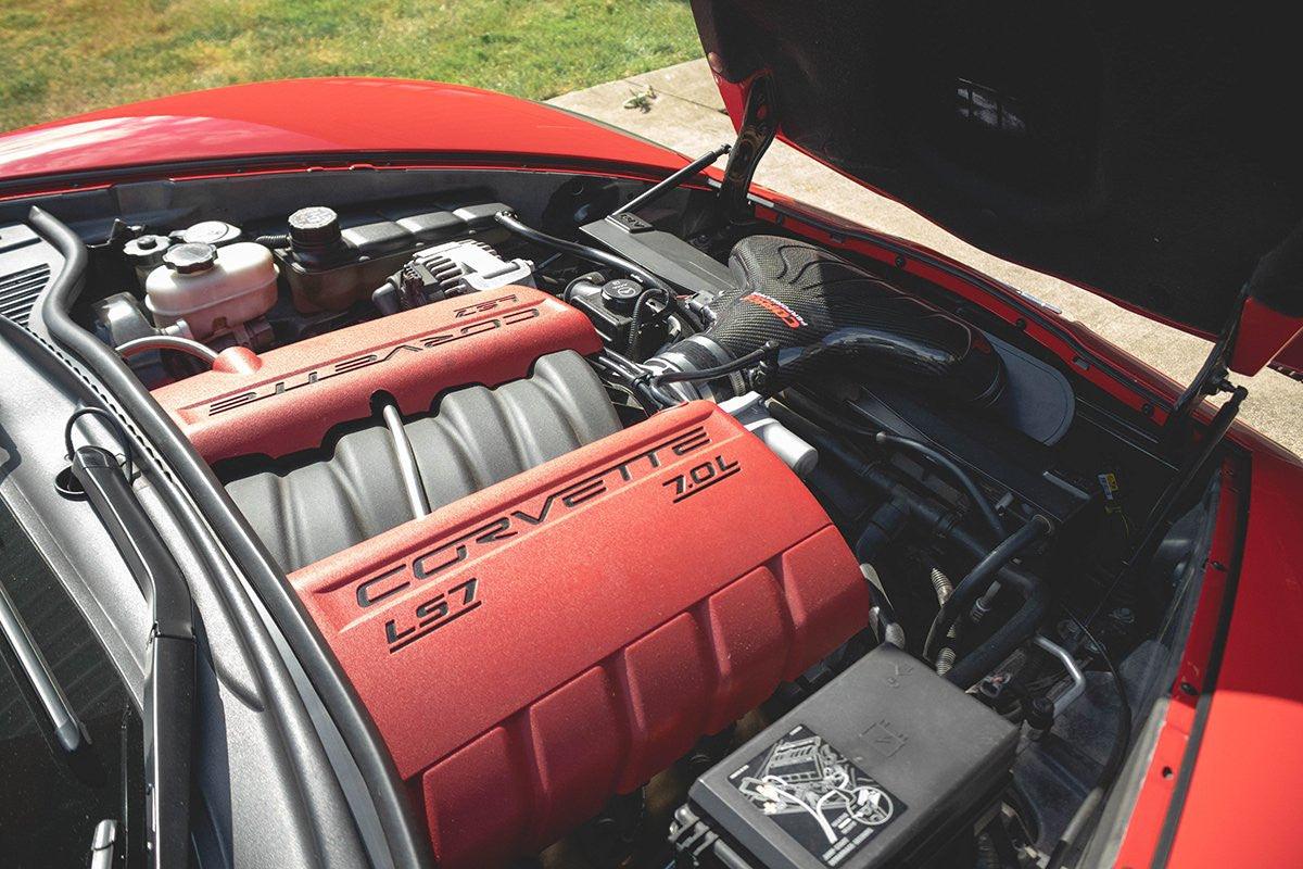 Drytech Filter Carbon Fiber Open Element Air Intake Corvette 2008-13 C6 LS3, 2006-13 Z06 LS7 - Apollo Optics