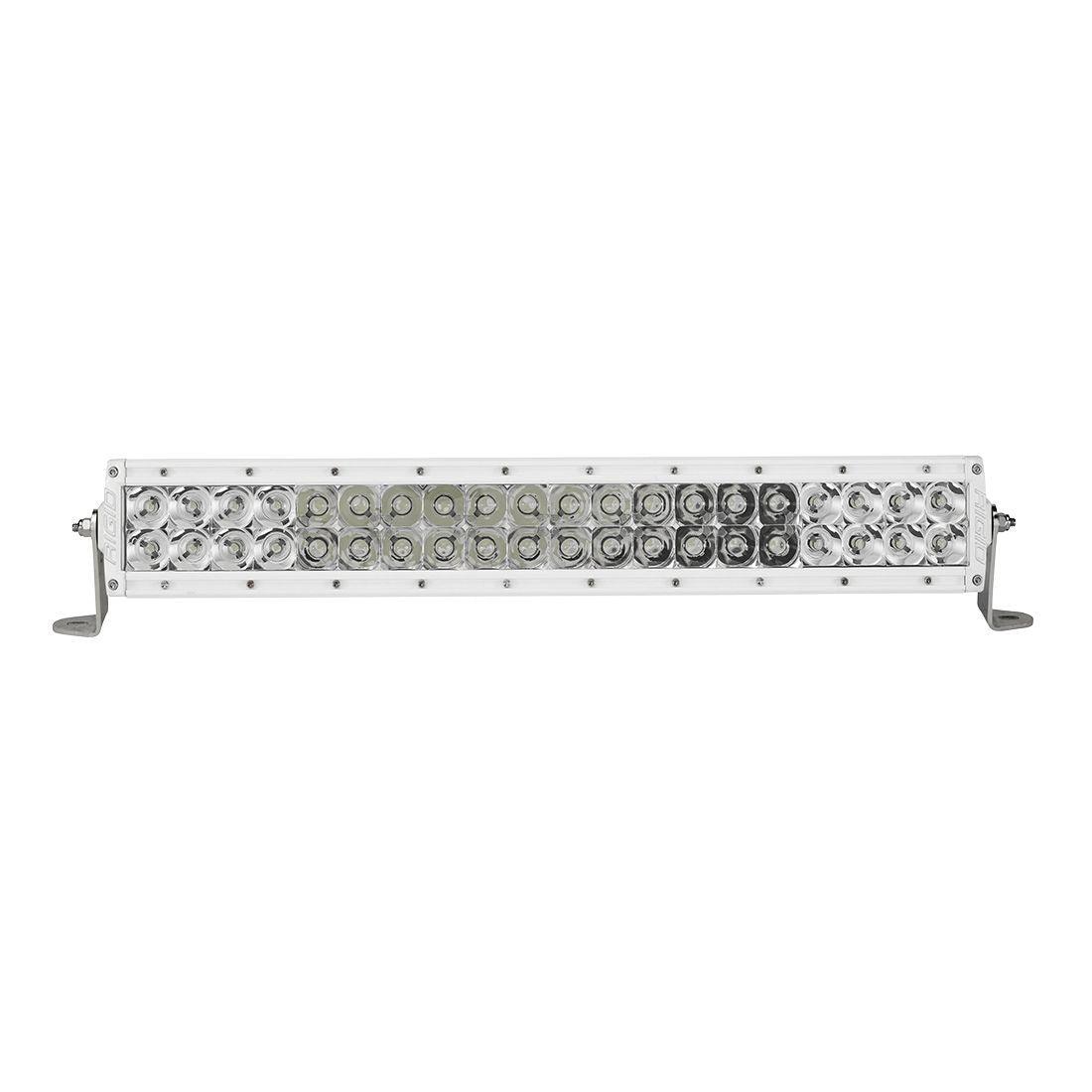 RIGID Industries E-Series PRO LED Light, Spot-Flood Combo, 20 Inch, White Housing - Apollo Optics