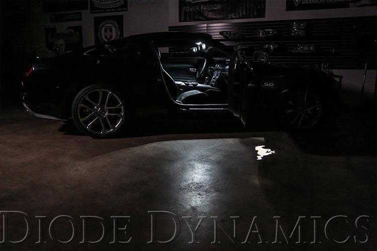 Diode Dynamics Mustang Interior LED Light Kit 18-19 Mustang Stage 2 Red - Apollo Optics