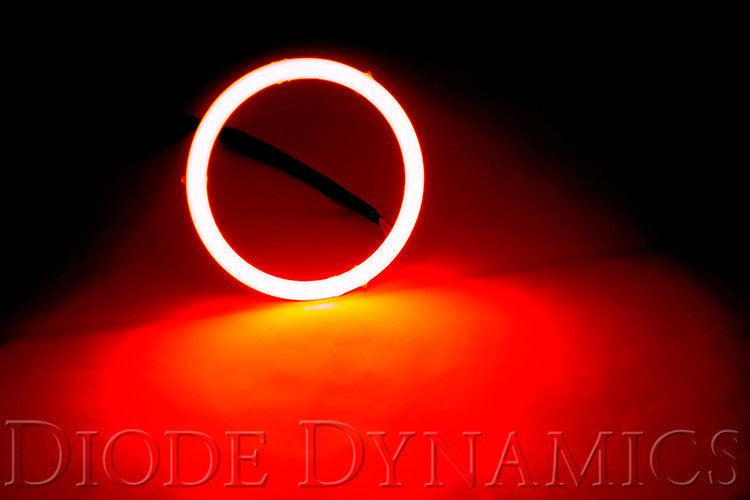 Diode Dynamics Halo Lights LED 70mm Red Single - Apollo Optics