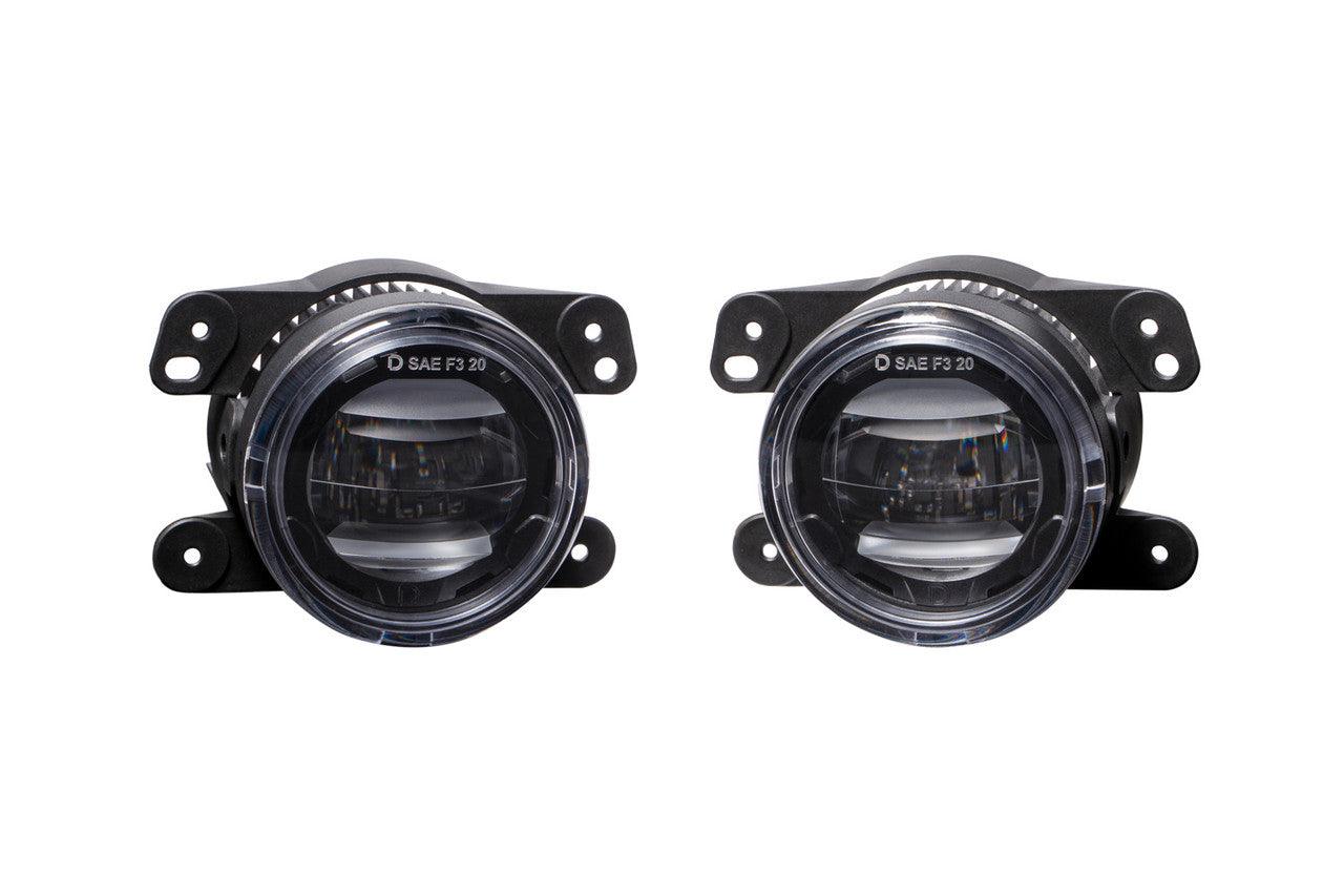 Diode Dynamics Elite Series Fog Lamps for 2014-2017 Jeep Cherokee Pair Cool White 6000K - Apollo Optics