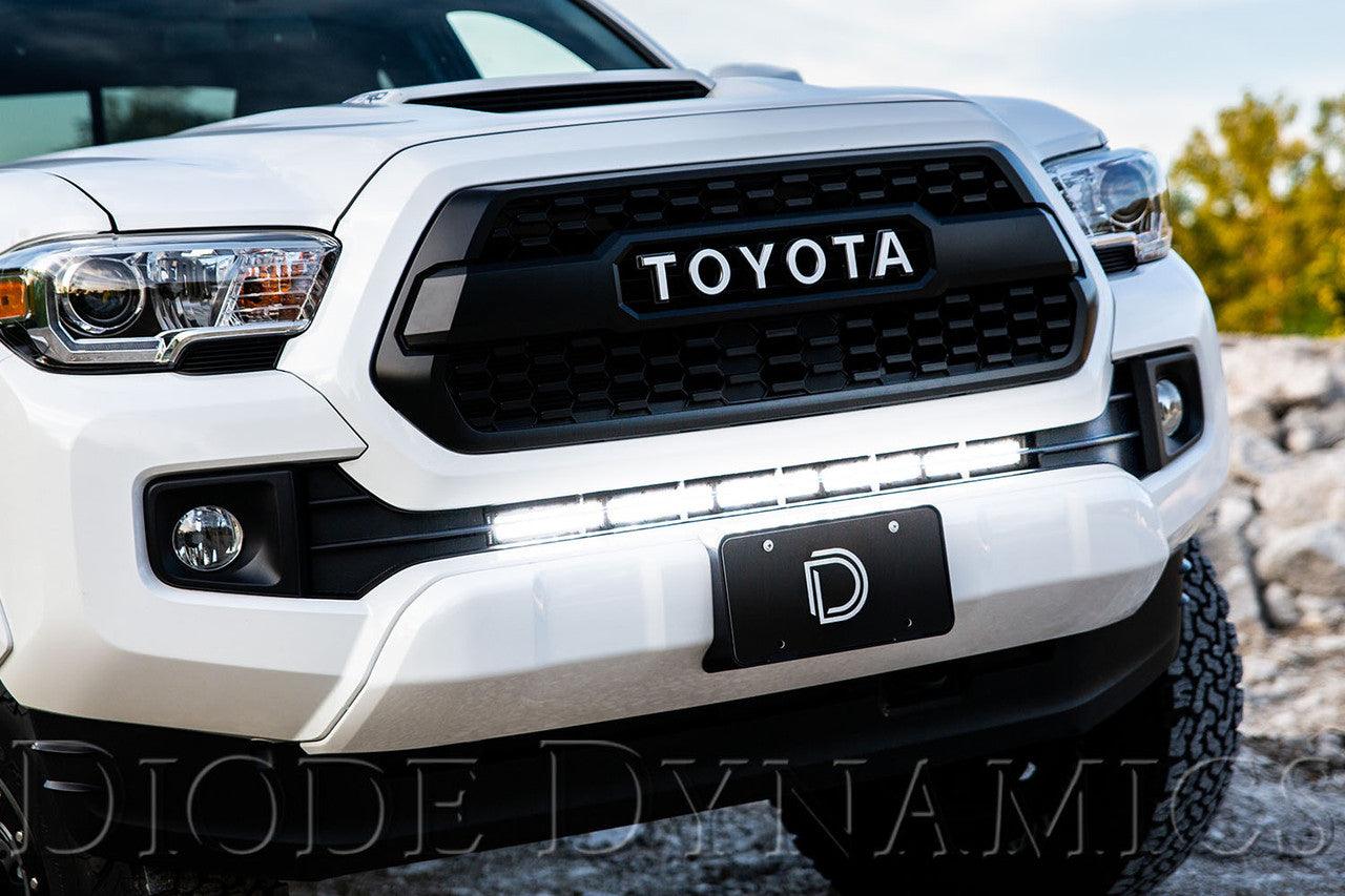 Diode Dynamics SS30 Stealth Lightbar Kit for 2016-2021 Toyota Tacoma, Amber Driving - Apollo Optics