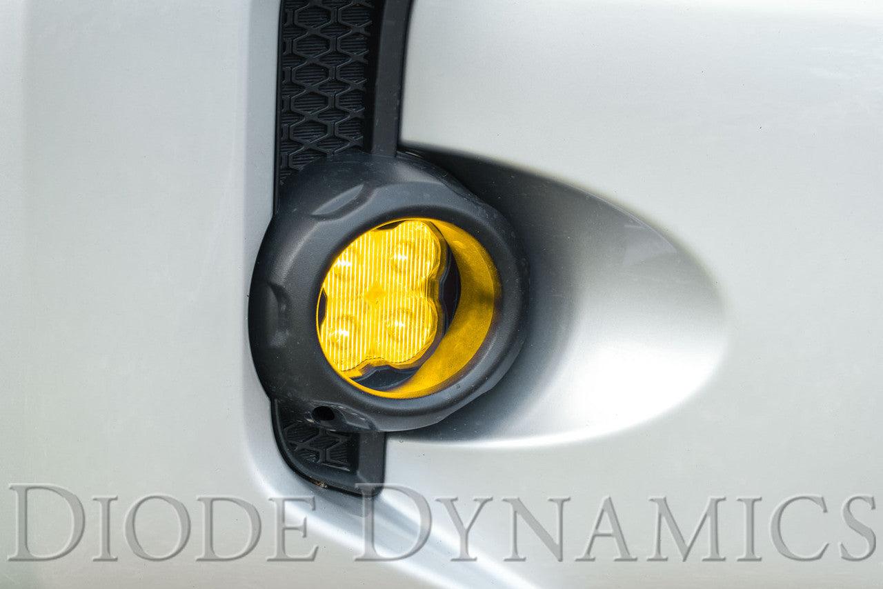 Diode Dynamics SS3 LED Fog Light Kit for 2010-2021 Toyota 4Runner, Yellow SAE-DOT Fog Sport - Apollo Optics