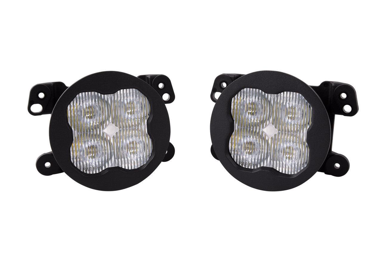 Diode Dynamics SS3 LED Fog Light Kit for 2014-2017 Jeep Cherokee White SAE-DOT Fog Sport - Apollo Optics