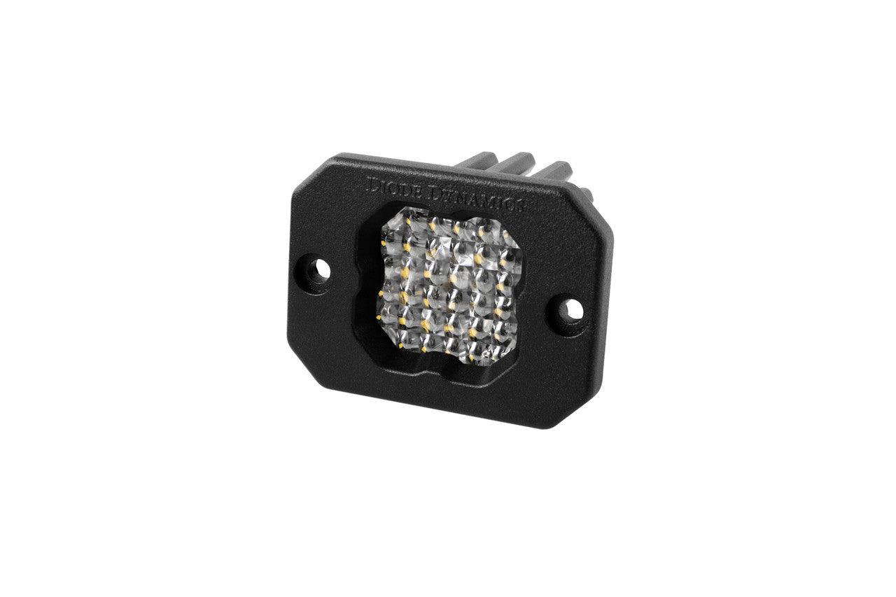 Diode Dynamics Stage Series C1 LED Pod Sport White Flood Flush ABL Each - Apollo Optics