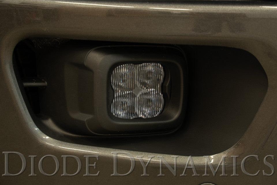 Diode Dynamics SS3 LED Fog Light Kit for 2019-2021 Ford Ranger White SAE-DOT Driving Pro w- Backlight - Apollo Optics