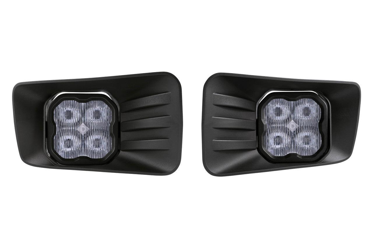 Diode Dynamics SS3 LED Fog Light Kit for 2015-2020 GMC Yukon, White SAE-DOT Fog Sport - Apollo Optics