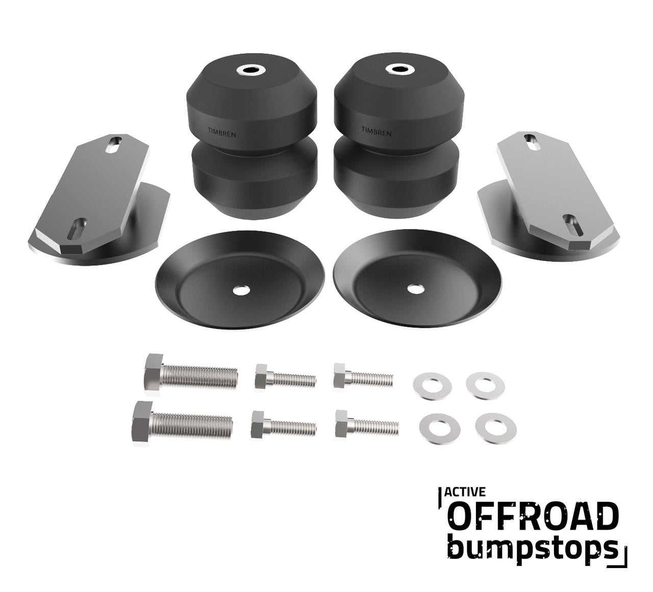Active Off-Road Bump Stops for Toyota 4Runner-FJ Cruiser-Landcruiser 100 Series, Rear Kit - Apollo Off-Road