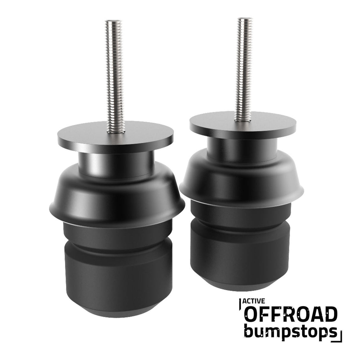 Active Off-Road Bumpstops for Jeep JL (18-23), JT (20-23), JK (07-18), TJ (97-06), Front Kit - Apollo Off-Road