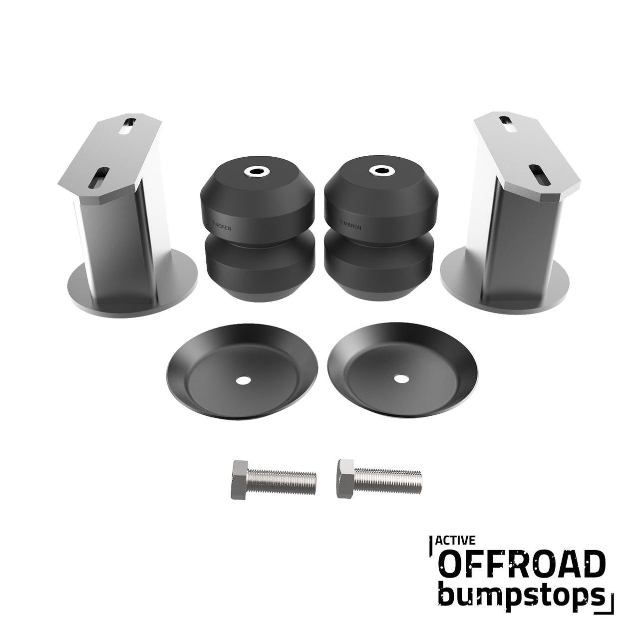 Active Off-Road Bumpstops for Toyota Landcruiser 70 & 80 Series, Rear Kit - Apollo Off-Road