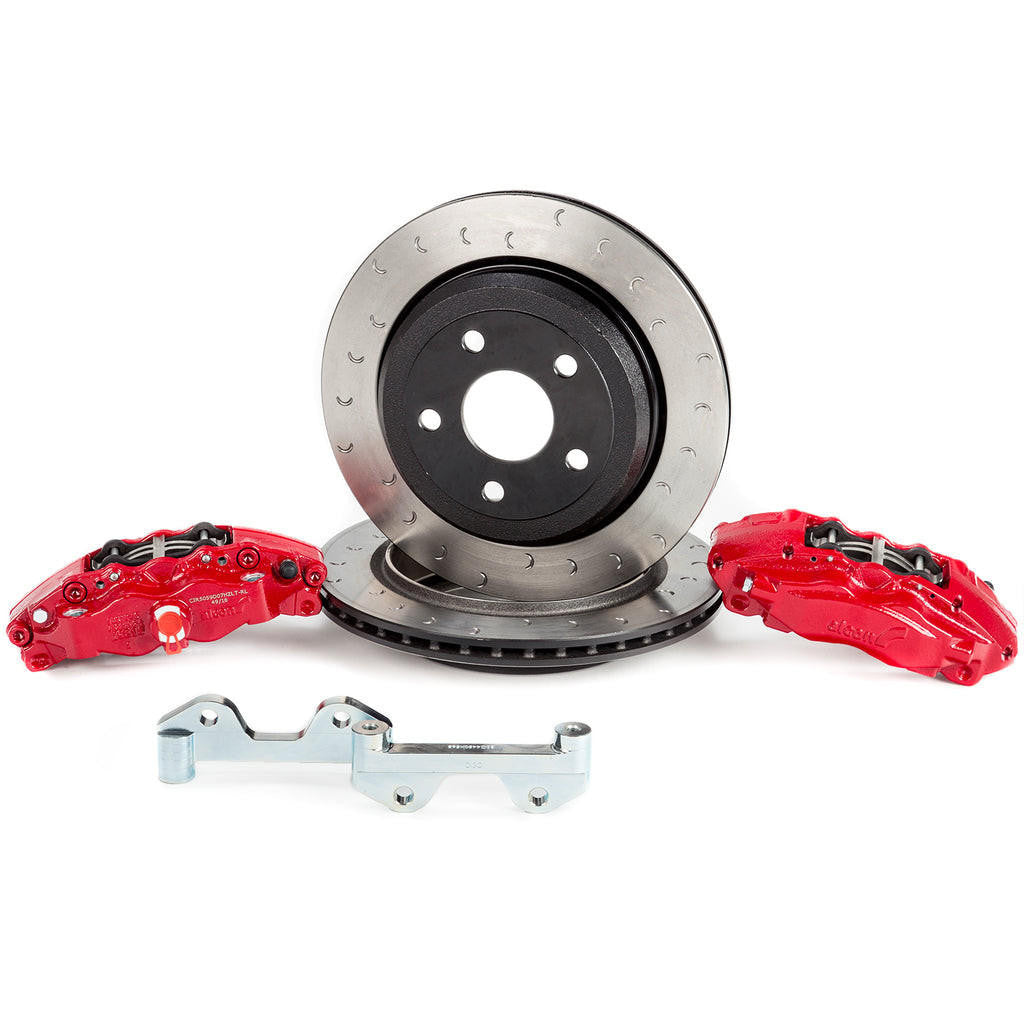 Alcon 2007-18 Jeep JK and 2018+ Jeep JL and 2020+ Jeep JT Rear Brake Kit - Apollo Off-Road