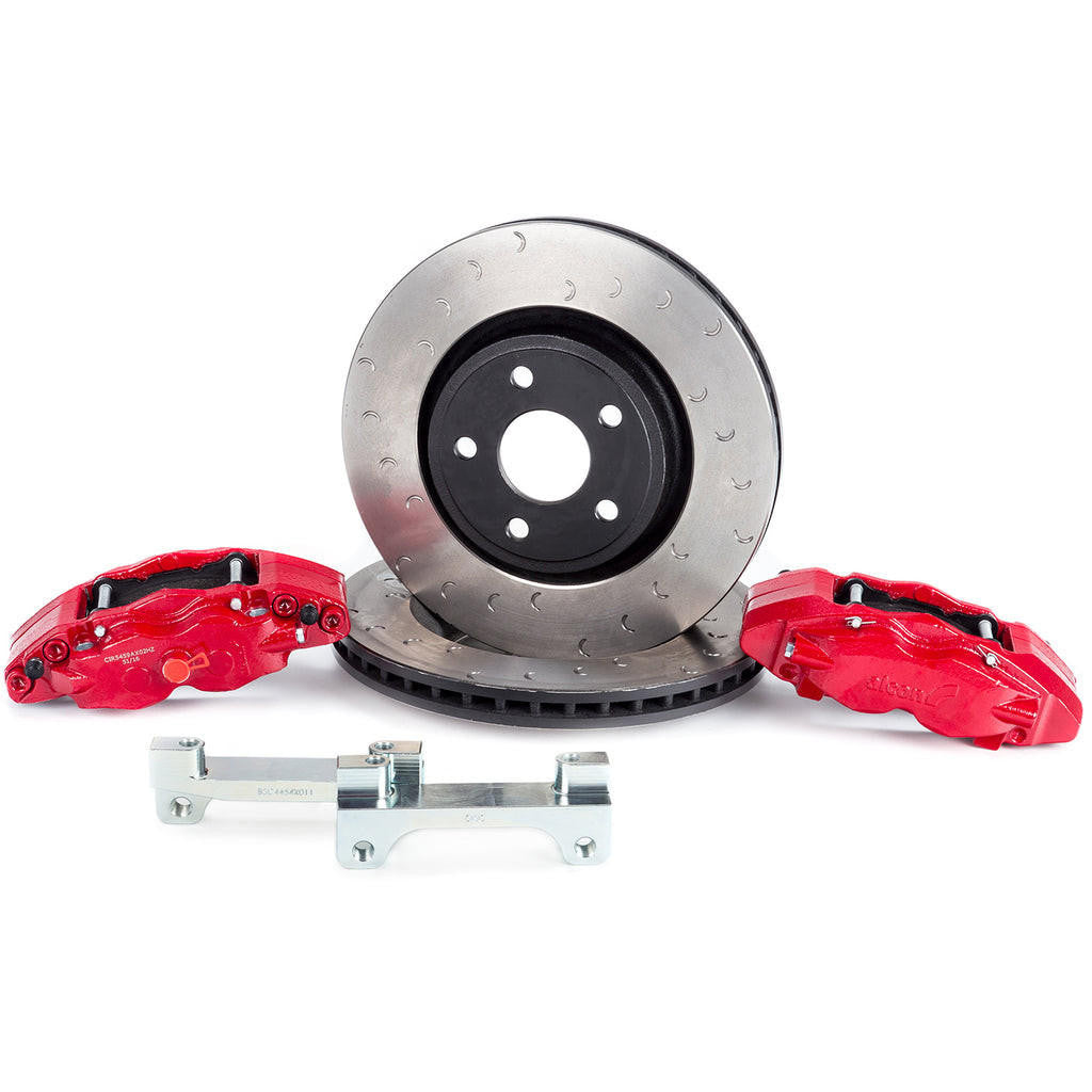 Alcon 2007-18 Jeep JK Wrangler Front Brake Kit - Apollo Off-Road