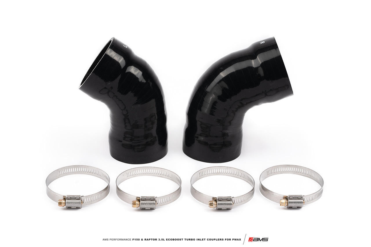 AMS Performance 2017-2020 Raptor & F150 3.5L Ecoboost Turbo Inlet Tube Couplers for Garrett Powermax Turbos - Apollo Off-Road
