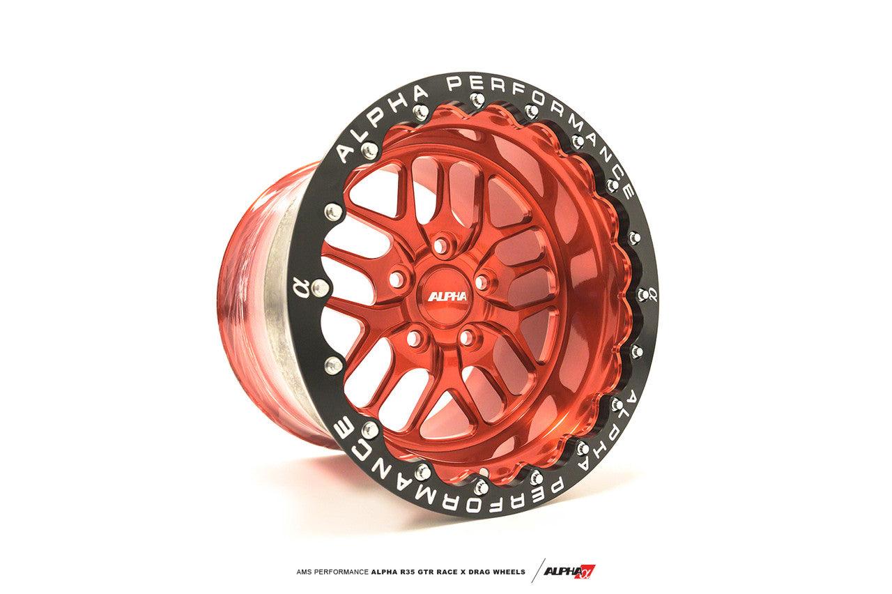 AMS Performance Alpha 15" Race X Rear Beadlock Drag Wheels by Billet Specialties - Apollo Off-Road