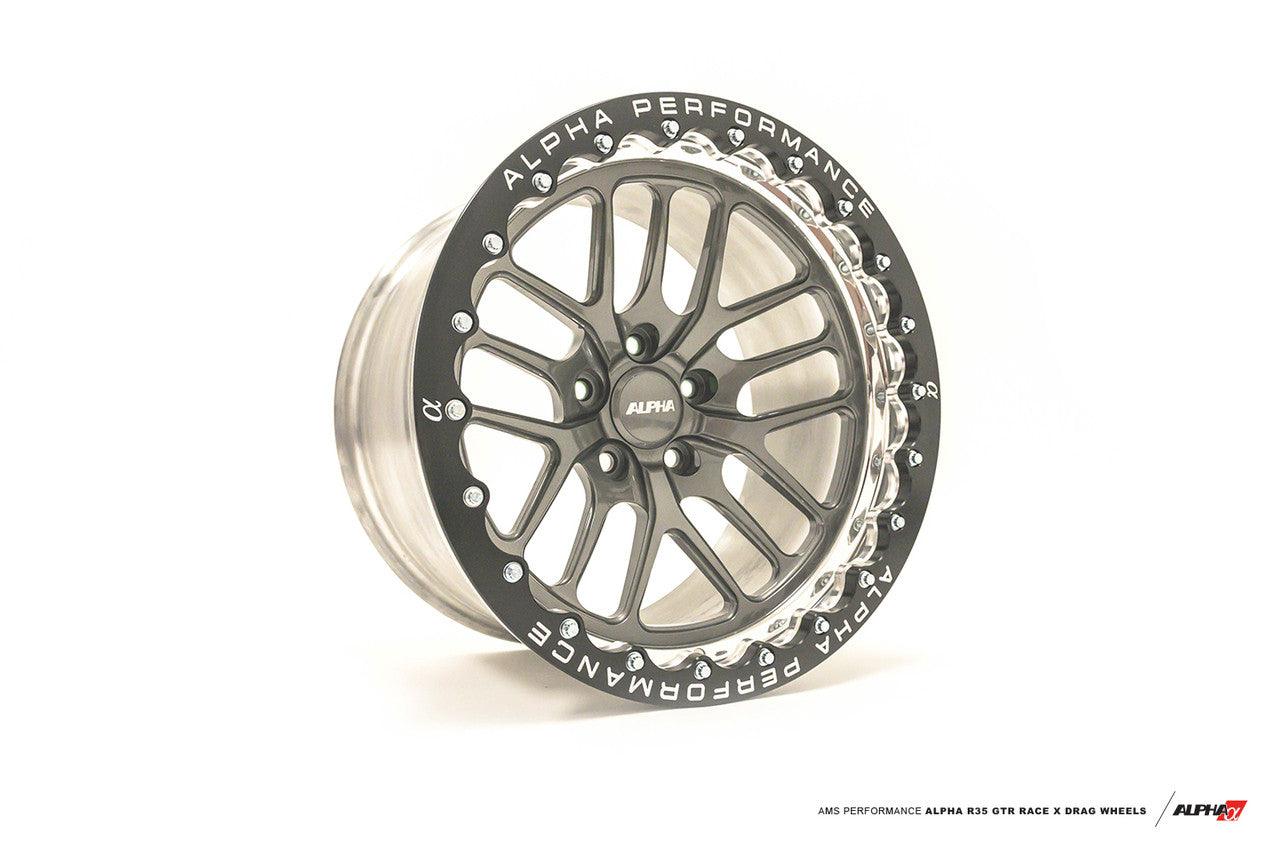 AMS Performance Alpha 17" Race X Front Beadlock Drag Wheels by Billet Specialties - Apollo Off-Road