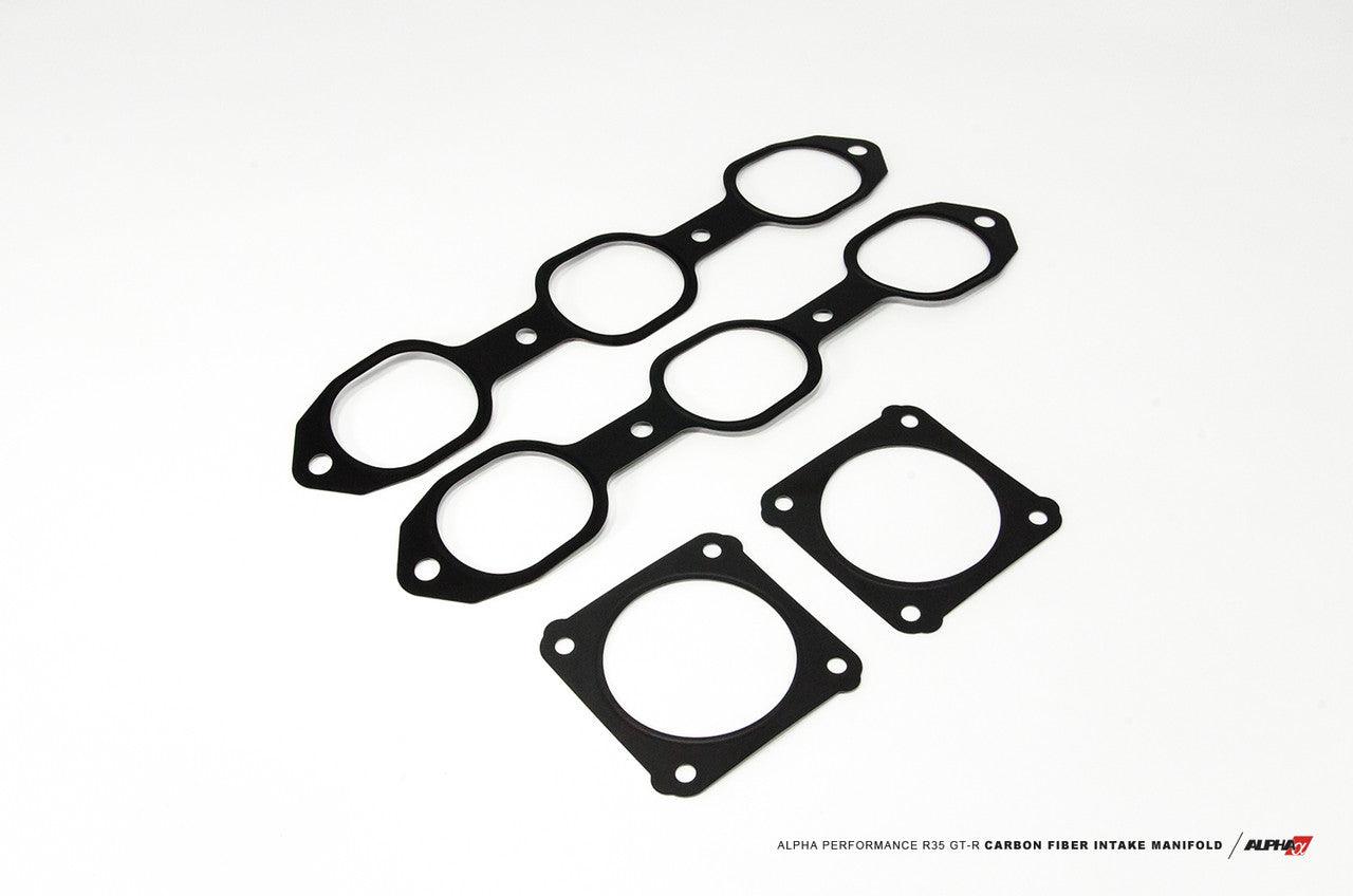 AMS Performance Alpha Performance GT-R R35 Gasket Kit -Lower Intake Manifold and TB Gasket Set - Apollo Off-Road