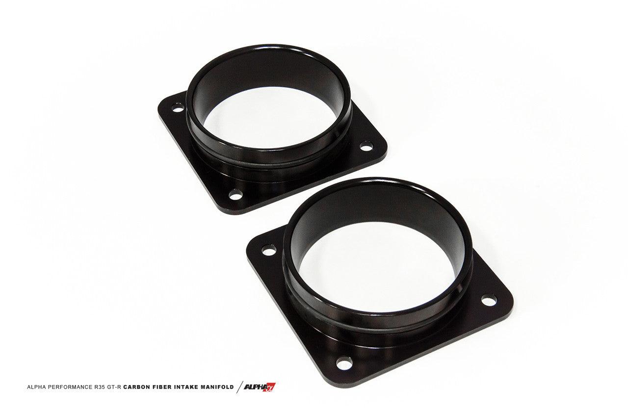 AMS Performance Alpha Performance GTR R35 Stock Throttle Body Adapters for Alpha Intake Manifold - Apollo Off-Road